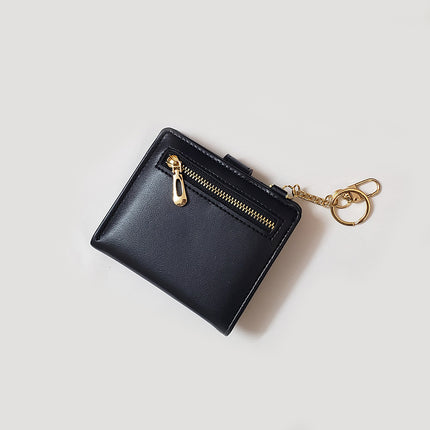 European and American Style Simple Women's Wallet, Short Style 70% off Small Wallet for Women, Key and Card Holder, Fashionable and Versatile