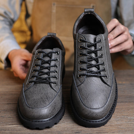 Cross-border Shoes Men's New Casual Shoes British Retro Shoes Men's Shoes All-match Trendy Shoes Amazon Explosions Work Shoes