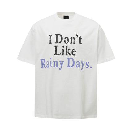 Areswings American-style High Street Lightning Print Short-sleeved Men's and Women's Niche Design Sense All-match Top Ins