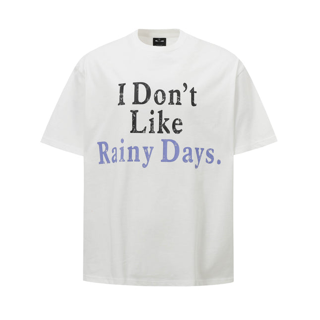 Areswings American-style High Street Lightning Print Short-sleeved Men's and Women's Niche Design Sense All-match Top Ins