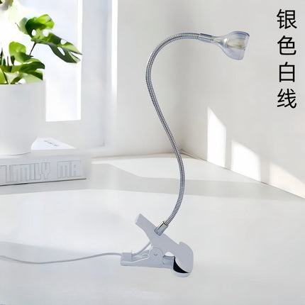Gooseneck Manicure Lamp USB Clip 395 Phototherapy Lamp Nail Polish Uv Glue Curing Baking Lamp Purple Light Manicure Lamp