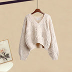 apricot RIGGLE SWEATER / M Suggested 40.00 kg-50.00 kg