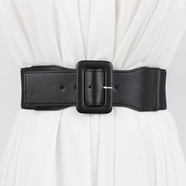 New Elastic Waist Bandwidth Decoration Fashion All-match Elastic Women's Waist Seal Outer Coat with dress Accessories