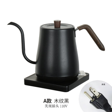 Slender Mouth Electric Household Kettle with Thermometer Coffee Hand Kettle Electric Kettle Electric Coffee Pot