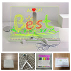 Colorful lights + wire control switch (30*20) + 12 color pens