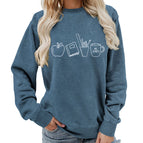 Gray Blue (White font) / S