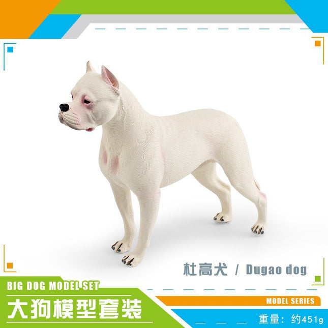 Chengke Realistic Simulation Dog Figurine Static Model Du Gao Bull Terrier Springer Rowena 4 Breeds PL127 / Figurine Chien Réaliste Modèle Statique Du Gao Bull Terrier Springer Rowena 4 Races