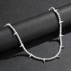 Silver Necklace 22inch(55cm)