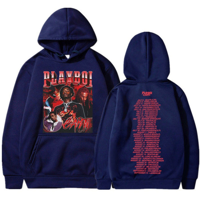 [Cross-border European Code] Rapper Playboi Carti Hoodies Men's Hoodie