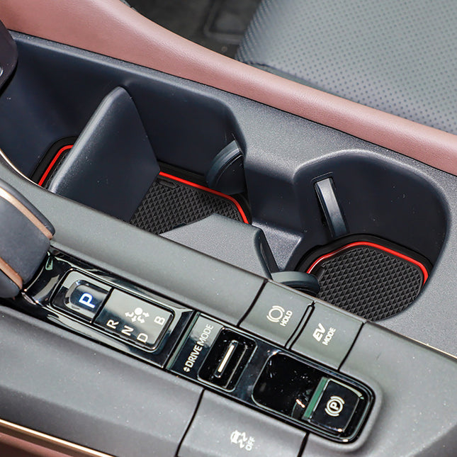 Suitable for 23 Toyota CROWN door slot mat CROWN car modified storage decorative mat water Cup slot mat