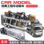 Green alloy transporter 6 classic engineering vehicles
