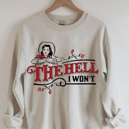 2023 European and American New Product wish Easter Cute Rabbit Couple Print Large Size Loose Casual Round Neck Sweatshirt