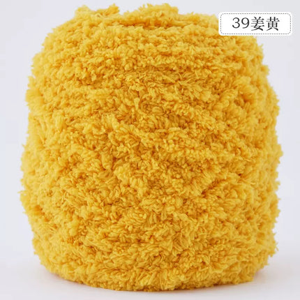 3 strands of coral fleece baby scarf coarse wool hand woven towel line baby sweater in stock wholesale