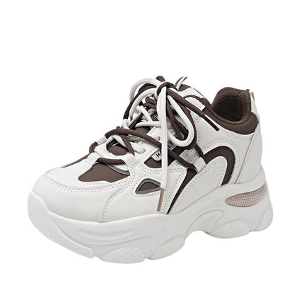 Women's Athletic Dad Sneakers for Petite Figures, Trendy, Fashionable, Casual, New 2025 Versatile Mesh Women's Shoes