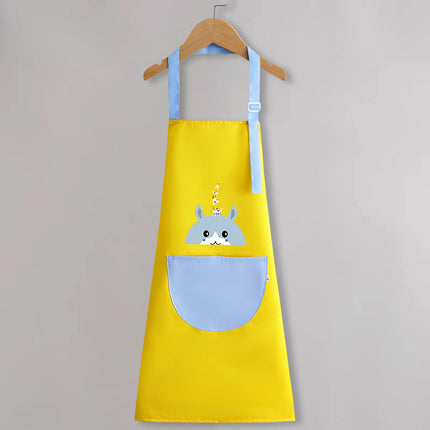 Children's apron painting waterproof antifouling studio cartoon apron big children's kindergarten apron overalls custom logo