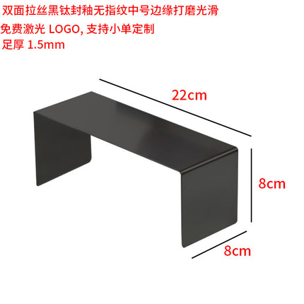 Clothing Store, Shoe Store, and Bag Display Props, High and Low Models, Stainless Steel Shoe and Bag Display Racks, Hot-Selling Cross-Border Items
