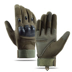 Soft shell full finger army green / M