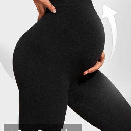 Pregnant Women's Leggings Wear Sports and Leisure Abdominal Tights Without Falls Spring, Summer and Autumn Tide Pregnant Seamless Yoga Pants