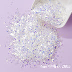 Purple glitter [small pack 10g] / 4m empty plum zg05