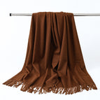 Deep camel / Aa wool 330g (200*70cm)