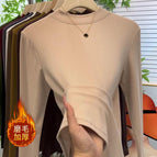 Milk apricot (brushed thin velvet style) / M