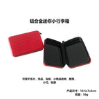 Red-zipper card holder (no inner pages) / 11*8*5cm