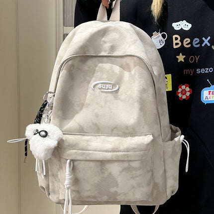 New Retro Backpack Men's Mountaineering Bag Backpack Junior High School Student Travel Bag Personalized High School Student College Student Bag Female