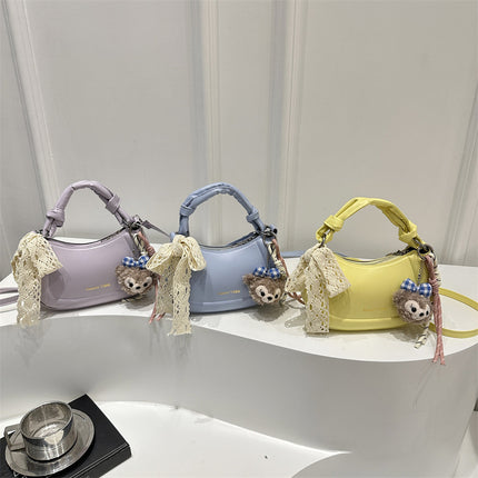 Simple and Stylish Korean-Style Handbag 2025 Summer New Small Square Bag for Women, Casual and Fresh Single Shoulder Crossbody Bag