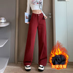 Angora red nine-point plus velvet / XS