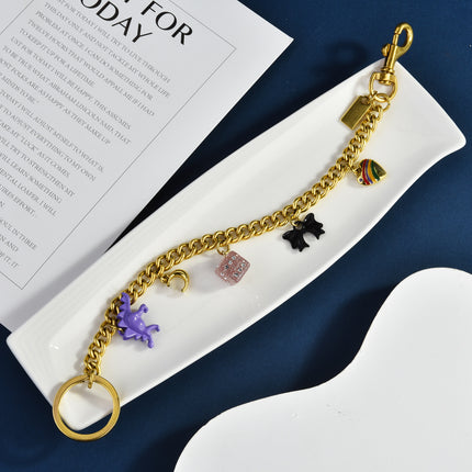 Summer All-match Ins Bag Pendant Women's Cross-border Popular New Fashion Chain Crossbody Internet Celebrity Square Bag Chain