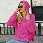 Rose cut-out blouse / S