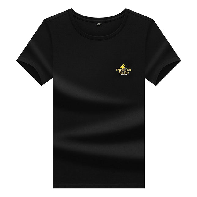 Mingdi Mouse Men's Summer New Korean Short-Sleeved Round Neck T-Shirt Fashionable Youth Cotton Pullover Men's T-Shirt Top