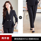 black suit#9711+ trousers#K016 / S