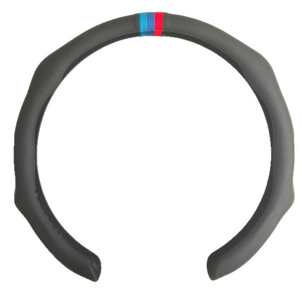Steering wheel cover new four seasons universal steering wheel handle cover perforated breathable non-slip 5D cassette steering wheel handle cover