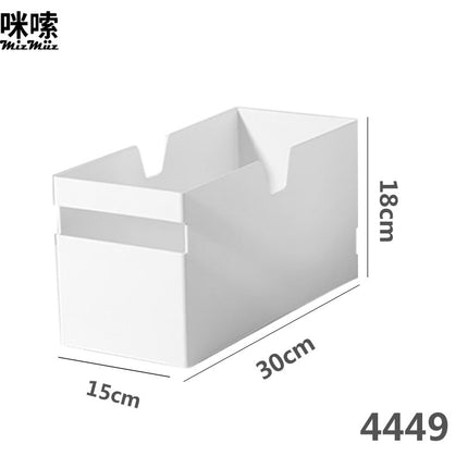 Flower Pot White Rectangular Succulent Plant Small Plastic Balcony Seedling Pot Square Pot Narrow Long Vegetable Planting Pot