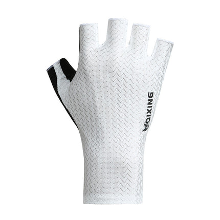 Cycling Gloves Half-Finger Women's Outdoor Bicycle Road Mountain Bike Non-Slip Cushioning Sports Breathable Wear-Resistant Men's