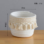 White tassel pen holder caliber 10CM