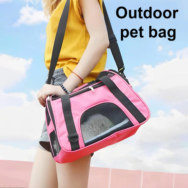 Yingmai Pet Carrier Backpack Cat Dog Breathable Extra-Large Integrated Cage Travel Box Dual Straps 6 Colors S-M-L / Sac à Dos Transport Animal Chat Chien Respirant Très Grand Cage Intégrée Voyage Double Bretelles 6 Couleurs S-M-L