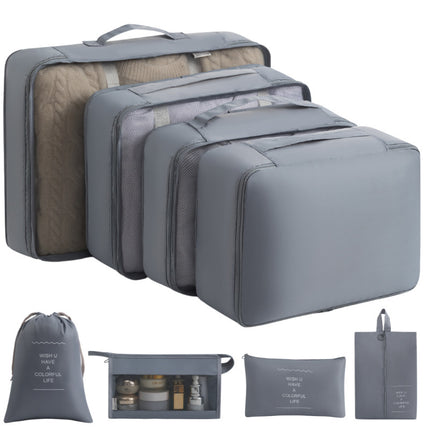 Cross-border Travel Storage Bag Ten-piece Set Business Travel Storage Bag Large Capacity Storage Bag Waterproof Travel Storage Bag