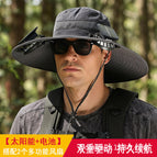 Dark gray + 2 multi-purpose fans for digging holes