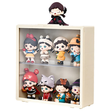Layered hand-held animation game peripheral display stand dustproof magnetic wall hanging high-definition tide play blind box storage box