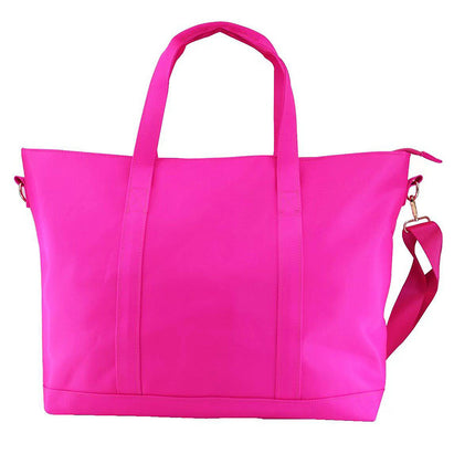 New Women's Tote Bag Nylon Large Capacity Simple Women's Bag Waterproof Fabric Macaron Color Women's Bag