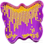 Purple butterfly plate
