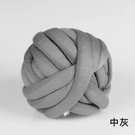 Icelandic Yarn Ball Hand-Knitted Blanket Cushion Cat Bed Pillow Fence Yarn Ball Fine-Spun Plush