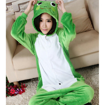 Mixed batch autumn and winter flannel adult cartoon conjoined animal pajamas tigers home clothes toilet thickened wholesale