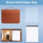 [cloth pattern] high-grade brown-12-digit calculator + 40 films + 25 sticky notes
