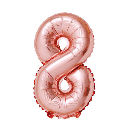32 inch fine packaging digital aluminum foil balloon independent paper card packaging birthday party decoration floating air ball wholesale