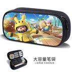 Waterproof-scratch-proof-non-fading-large-capacity three-layer pencil case / B44164
