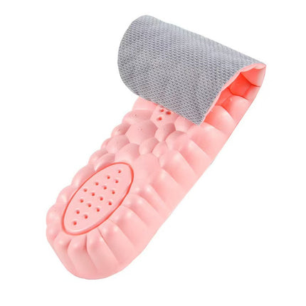 Factory Direct Sales Cloud Heightening Insole Shock Latex Inner Heightening Insole Breathable Anti-Odor Sports Insole Shock Absorption