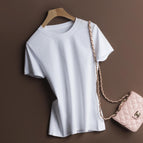 [Round neck] White / S